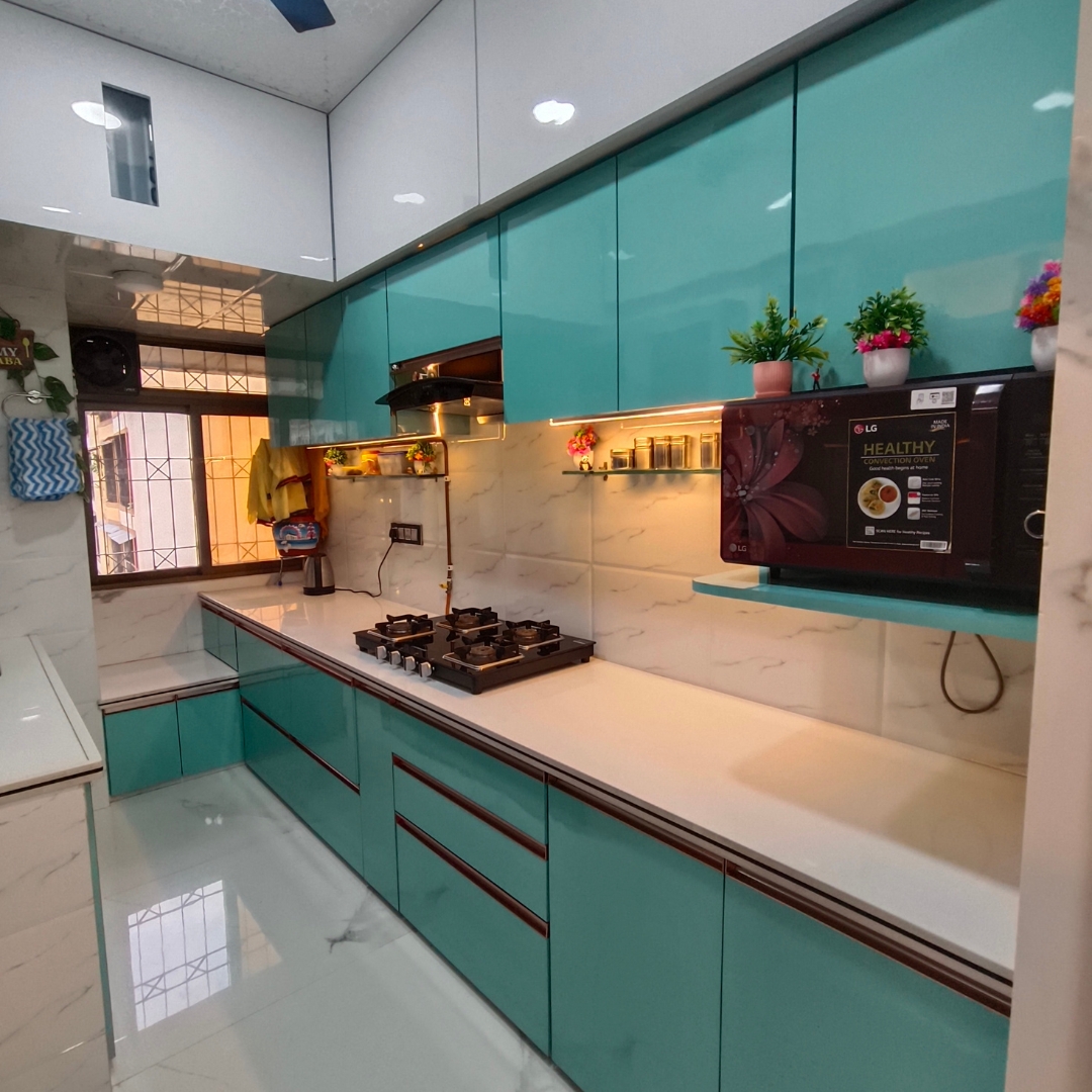 Custom residential finish by Bhartik Interiors