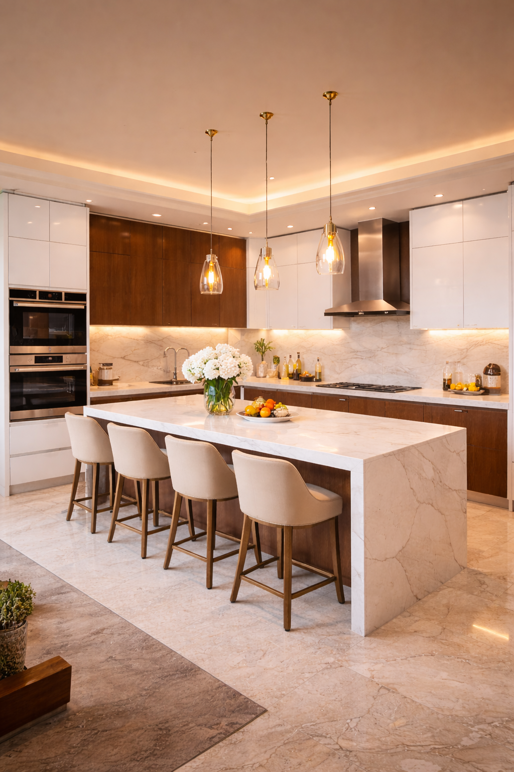 Modular kitchen interior by Bhartik Interiors